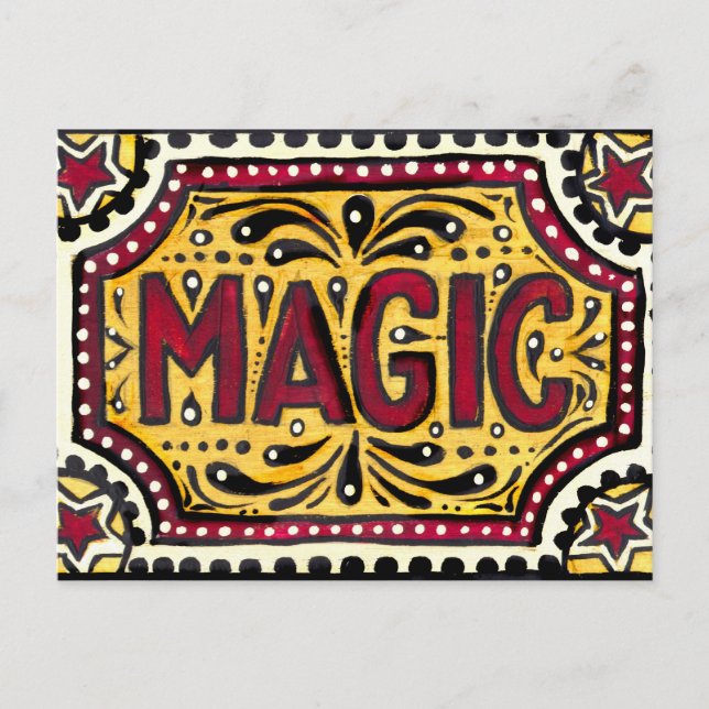 Gipsy Magic Postcard (Front)