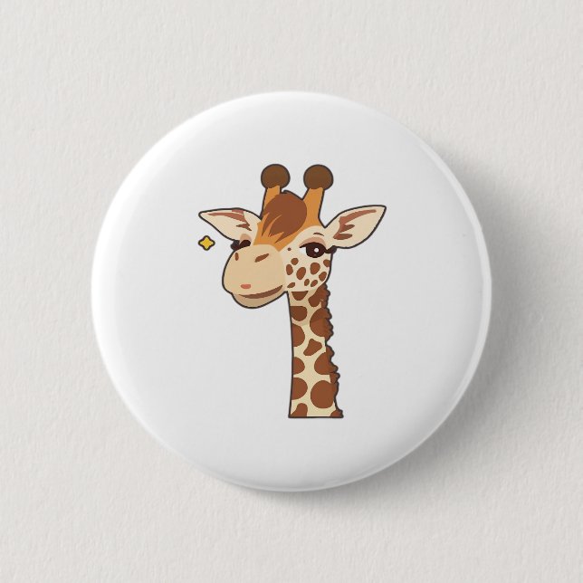Giraaffe Essential T-Shirt Button (Front)