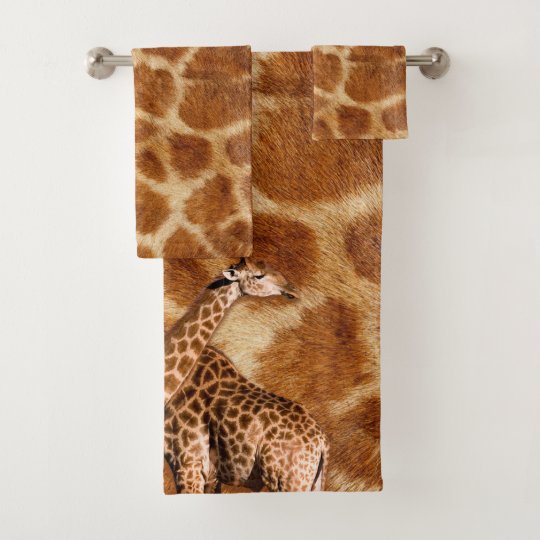 Giraffe 1A Bathroom Towel Set | Zazzle.com