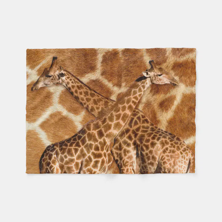 Color Splash Giraffe Quilted Blanket NCU0PT153 main image 0