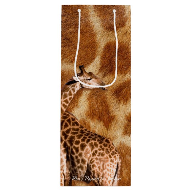 Giraffe 1A Options Wine Gift Bag (Front)