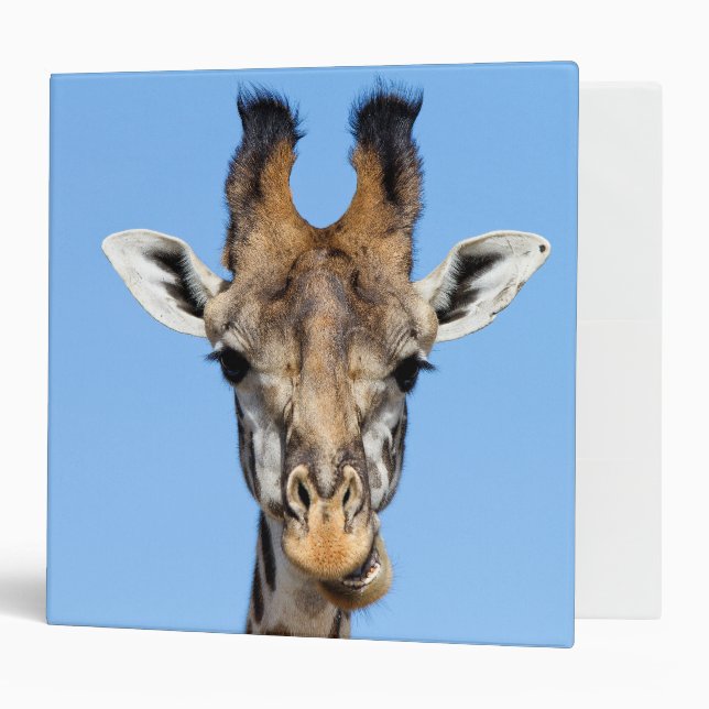 Giraffe 3 Ring Binder (Front/Inside)