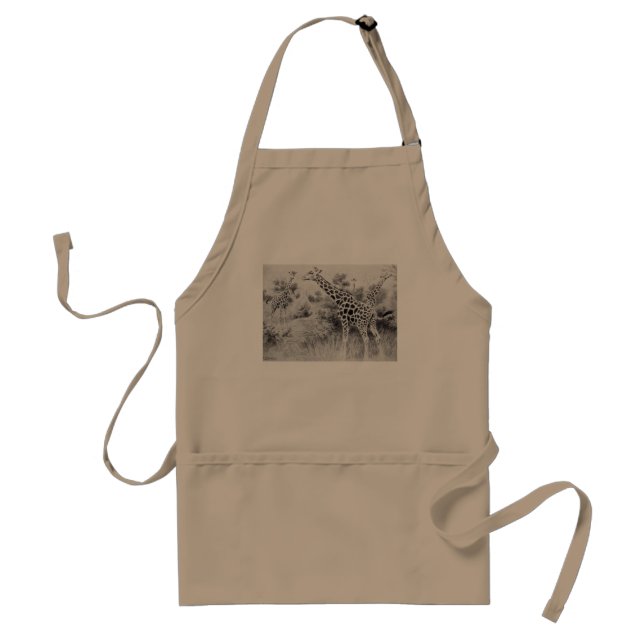 Giraffe Adult Apron (Front)