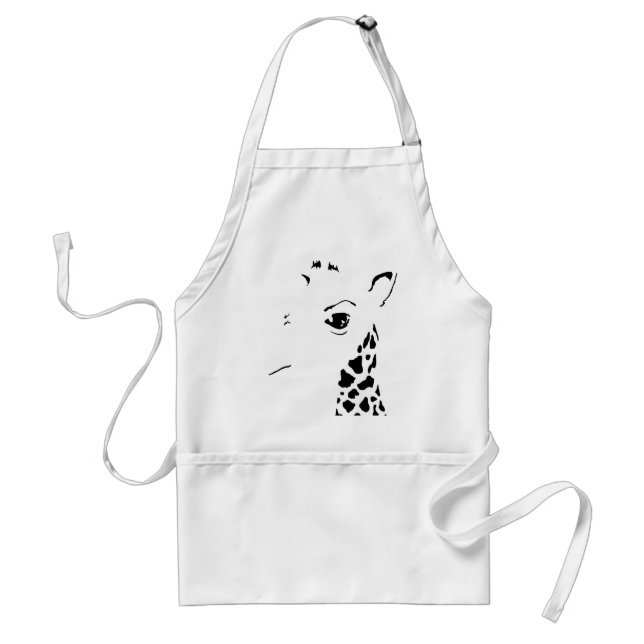 giraffe adult apron (Front)