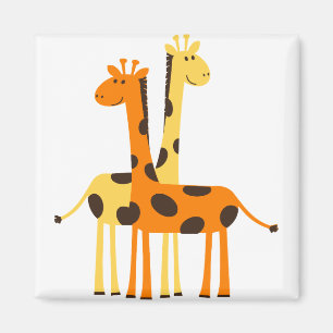 Giraffe Africa Safari Magnet