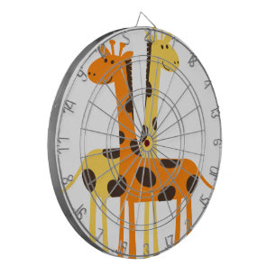 giraffe africa safari wildlife dart board