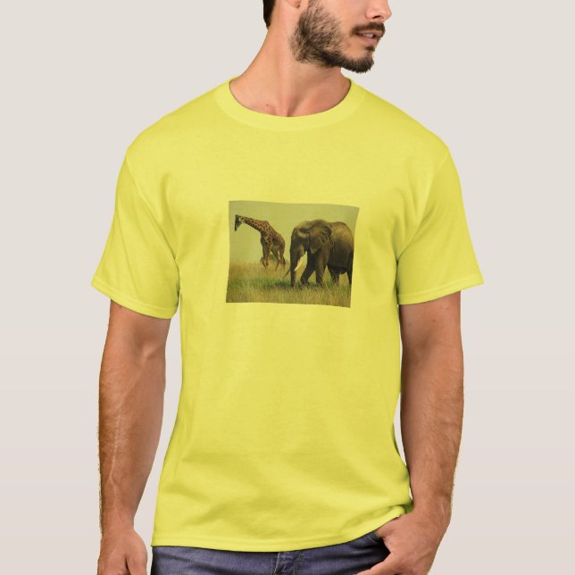 giraffe and elephant shirt (Front)