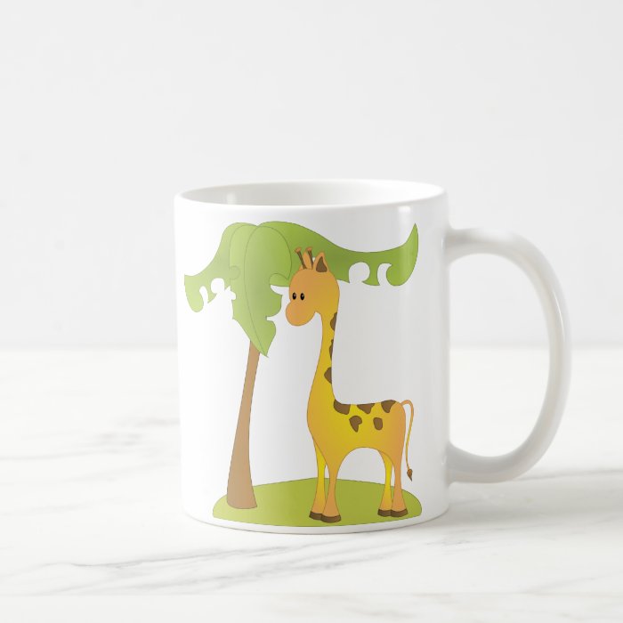 Giraffe and Tree Mug