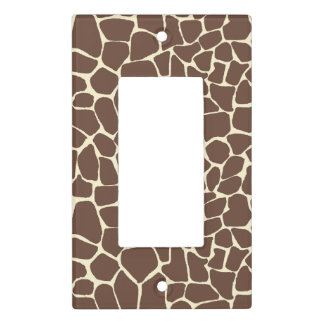 Giraffe Animal Print Light Switch Cover