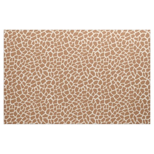 MEDIUM brown cow print fabric - brown Fabric