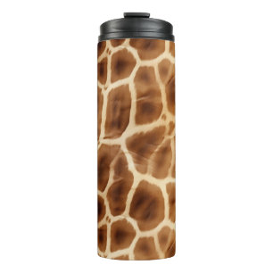 Giraffe Animal Print Thermal Tumbler