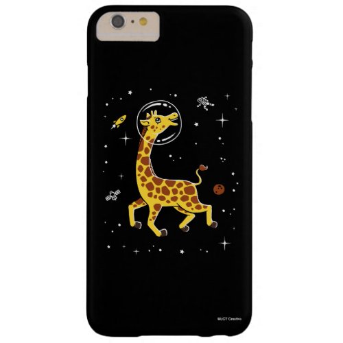 Giraffe Animals In Space Barely There iPhone 6 Plus Case