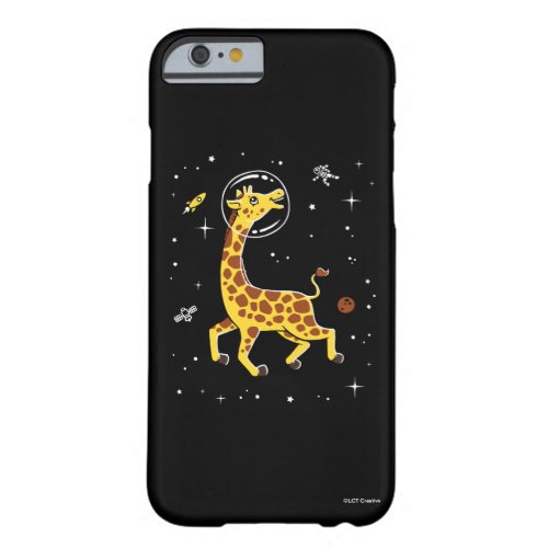 Giraffe Animals In Space Barely There iPhone 6 Case