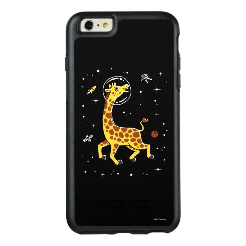 Giraffe Animals In Space OtterBox iPhone 66s Plus Case