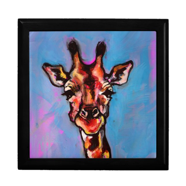 Giraffe Art Print Gift Box (Front)