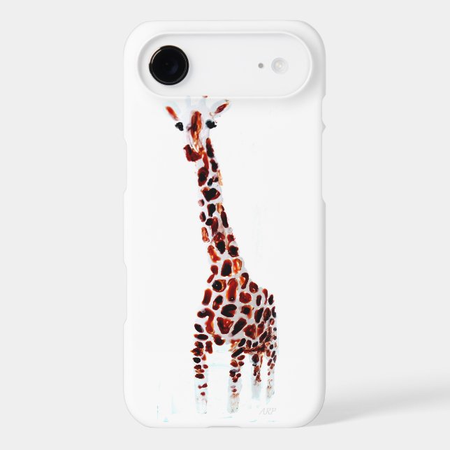 Giraffe Art Wildlife Case-Mate iPhone Case (Back)