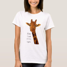 Giraffe asking us to make Earth COOL again