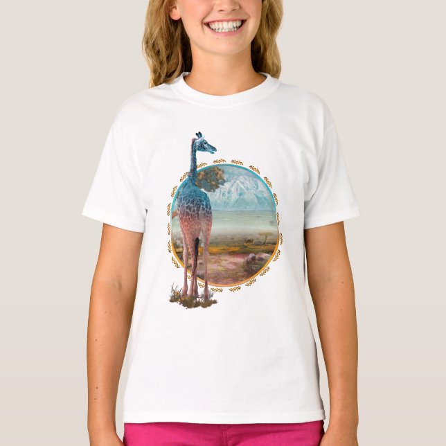 Giraffe Baby AFRICAN HERITAGE T-Shirt (Front)