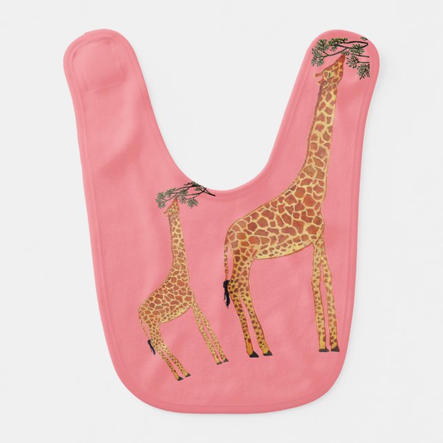 Giraffe baby Bib (Front)