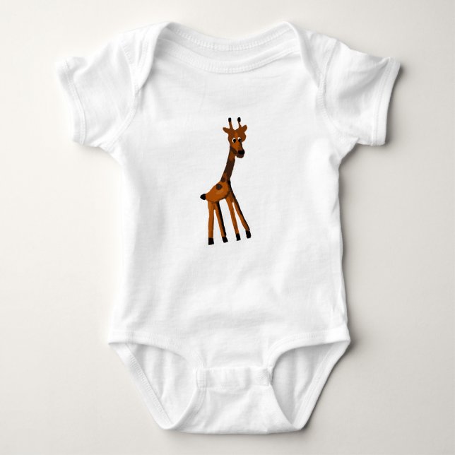 Giraffe Baby Bodysuit (Front)