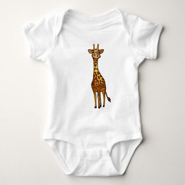 giraffe baby bodysuit (Front)