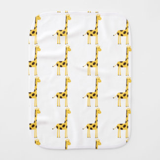 Giraffe Baby Burp Cloth
