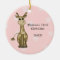 Giraffe Baby First Christmas