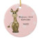 Giraffe Baby First Christmas