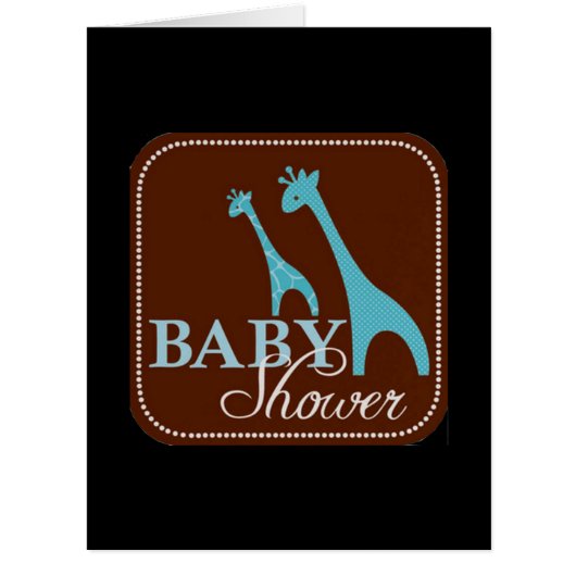 Giraffe Baby Shower (Front)