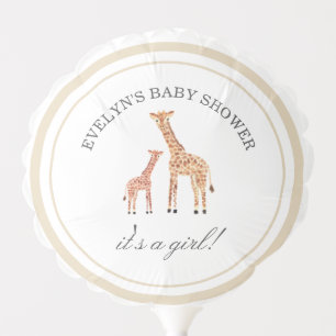 Giraffe Baby Shower Balloon