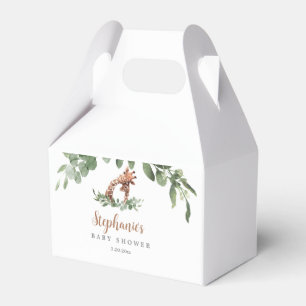 Giraffe Baby Shower Favor Boxes