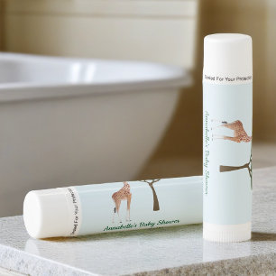 Giraffe Baby Shower Favor Lip Balm