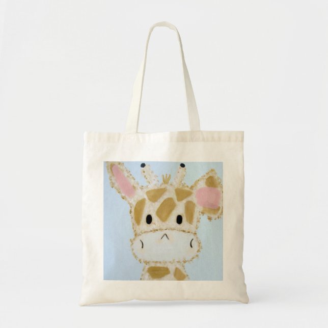 Giraffe Baby Tote Bag (Front)