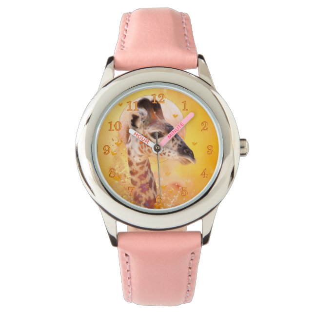 Giraffe Baby WHEN WE WERE YOUNG Watch (Front)