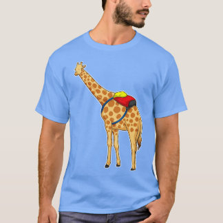 Giraffe Backpack T-Shirt