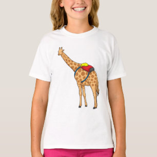 Giraffe Backpack T-Shirt