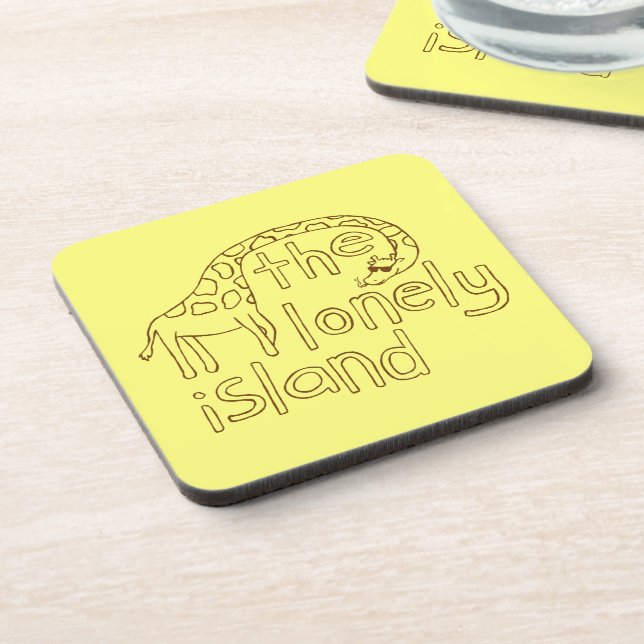 Giraffe Beverage Coaster (Left Side)