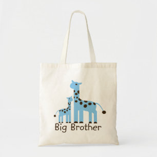 Giraffe Big Brother Tote Bag