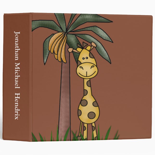 Giraffe Binder (Front/Spine)