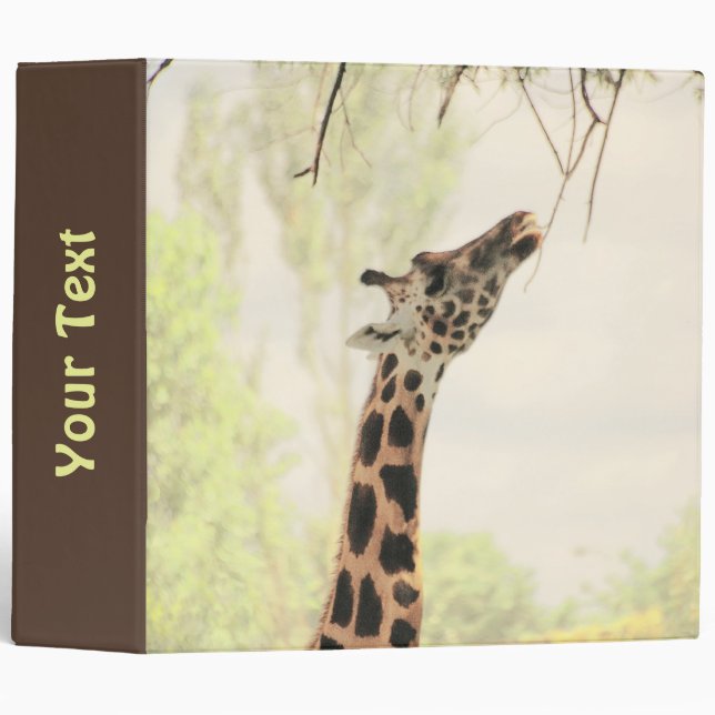 Giraffe Binder (Front/Spine)