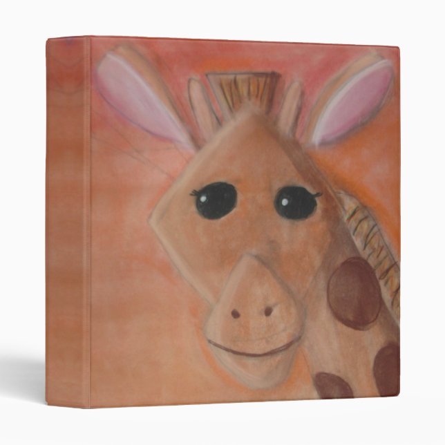 Giraffe Binder (Front/Spine)