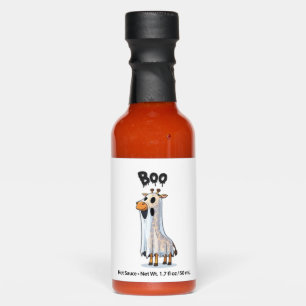 Giraffe Boo Halloween Classic T-Shirt_14 Hot Sauces