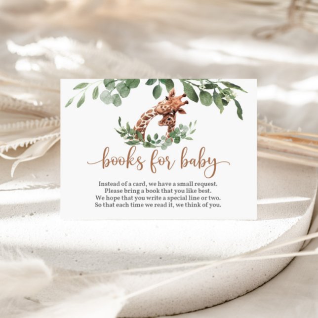 Giraffe Book Request Enclosure Card (Creator Uploaded)