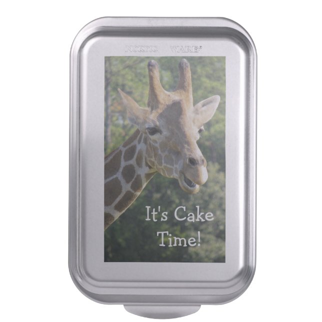 Giraffe Cake Time Pan (Front Vertical)
