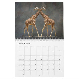 GIRAFFE CALENDAR | Zazzle