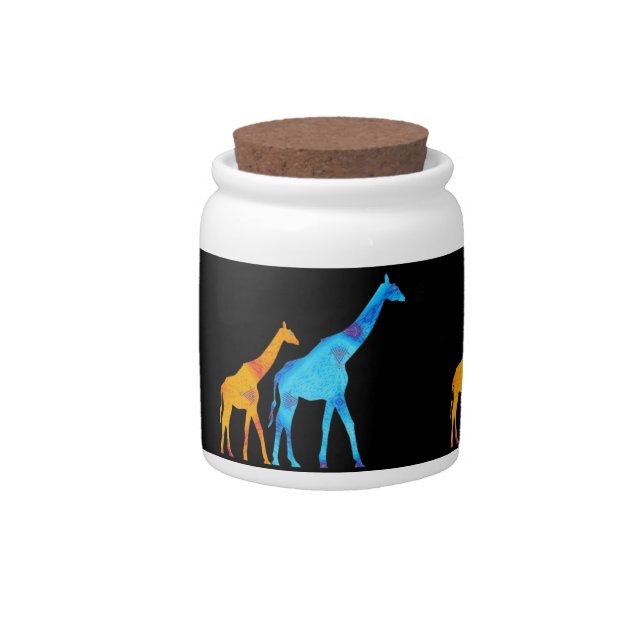 Giraffe Candy Jar (Front)