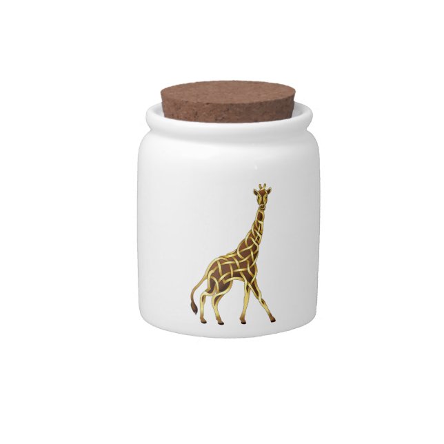 Giraffe Candy Jar (Front)