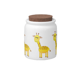 Giraffe Candy Jar