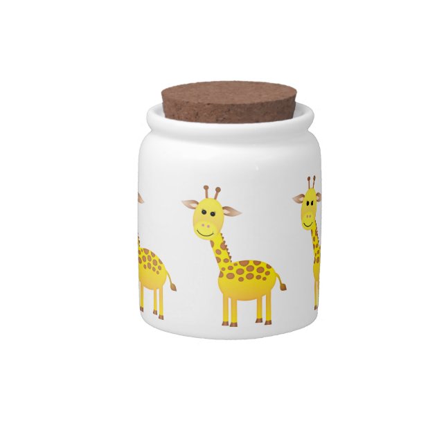 Giraffe Candy Jar (Front)