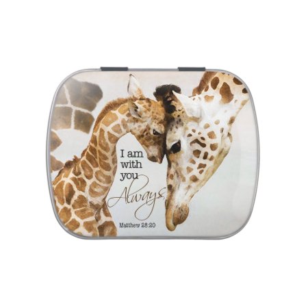 Giraffe Candy Tin - Pill Box
